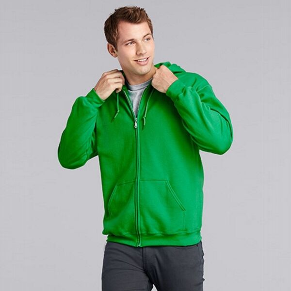 GILDAN&REG; HEAVY BLEND&TRADE; FULL ZIP HOODED SWEATSHIRT 18600 Thumbnail