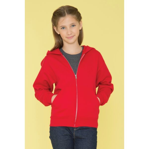 ATC&TRADE; EVERYDAY FLEECE FULL ZIP HOODED YOUTH SWEATSHIRT ATCY2600 Thumbnail