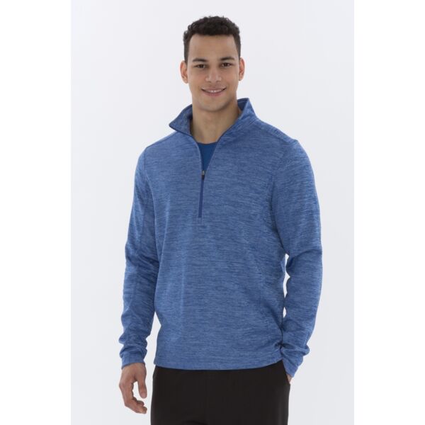 ATC&TRADE; DYNAMIC HEATHER FLEECE 1/2 ZIP SWEATSHIRT F2022 Thumbnail
