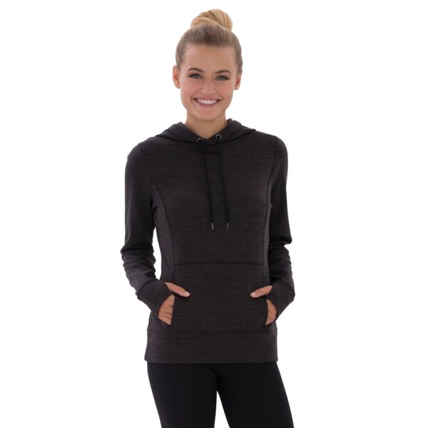 ATC&TRADE; DYNAMIC HEATHER FLEECE HOODED LADIES' SWEATSHIRT L2033 Thumbnail