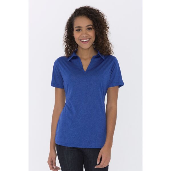 ATC&TRADE; PRO TEAM HEATHER PROFORMANCE LADIES' SPORT SHIRT L3518 Thumbnail