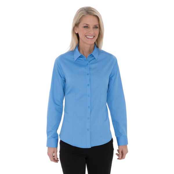 COAL HARBOUR&REG; EVERYDAY LONG SLEEVE LADIES' WOVEN SHIRT L6013 Thumbnail