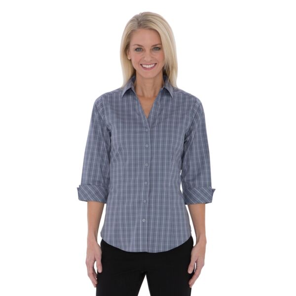 COAL HARBOUR&REG; TATTERSALL CHECK LADIES' WOVEN  SHIRT L6005 Thumbnail