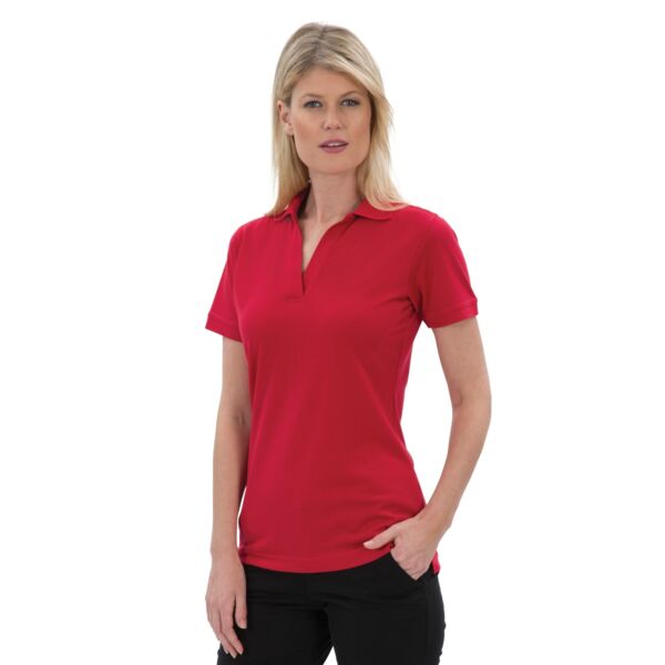 COAL HARBOUR® COMFORT PIQUE SOIL RELEASE LADIES' SPORT SHIRT L4022 Thumbnail