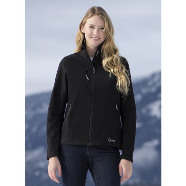 DRYFRAME&reg; STRATA TECH SOFT SHELL LADIES' JACKET DF7662L Thumbnail