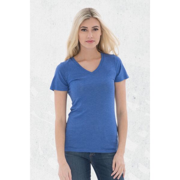 KOI&REG; TRIBLEND V-NECK LADIES' TEE KOI8022L Thumbnail