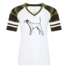 ATC&TRADE; EUROSPUN&REG; RING SPUN BASEBALL LADIES' TEE ATC0822L Thumbnail