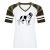 ATC&TRADE; EUROSPUN&REG; RING SPUN BASEBALL LADIES' TEE ATC0822L Thumbnail