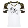 ATC&TRADE; EUROSPUN&REG; RING SPUN BASEBALL LADIES' TEE ATC0822L Thumbnail
