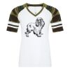 ATC&TRADE; EUROSPUN&REG; RING SPUN BASEBALL LADIES' TEE ATC0822L Thumbnail