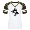 ATC&TRADE; EUROSPUN&REG; RING SPUN BASEBALL LADIES' TEE ATC0822L Thumbnail