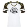 ATC&TRADE; EUROSPUN&REG; RING SPUN BASEBALL LADIES' TEE ATC0822L Thumbnail
