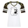 ATC&TRADE; EUROSPUN&REG; RING SPUN BASEBALL LADIES' TEE ATC0822L Thumbnail