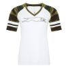 ATC&TRADE; EUROSPUN&REG; RING SPUN BASEBALL LADIES' TEE ATC0822L Thumbnail