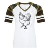 ATC&TRADE; EUROSPUN&REG; RING SPUN BASEBALL LADIES' TEE ATC0822L Thumbnail