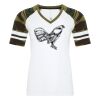 ATC&TRADE; EUROSPUN&REG; RING SPUN BASEBALL LADIES' TEE ATC0822L Thumbnail