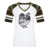 ATC&TRADE; EUROSPUN&REG; RING SPUN BASEBALL LADIES' TEE ATC0822L Thumbnail
