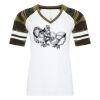 ATC&TRADE; EUROSPUN&REG; RING SPUN BASEBALL LADIES' TEE ATC0822L Thumbnail
