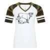 ATC&TRADE; EUROSPUN&REG; RING SPUN BASEBALL LADIES' TEE ATC0822L Thumbnail