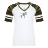 ATC&TRADE; EUROSPUN&REG; RING SPUN BASEBALL LADIES' TEE ATC0822L Thumbnail