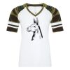 ATC&TRADE; EUROSPUN&REG; RING SPUN BASEBALL LADIES' TEE ATC0822L Thumbnail