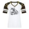 ATC&TRADE; EUROSPUN&REG; RING SPUN BASEBALL LADIES' TEE ATC0822L Thumbnail