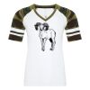 ATC&TRADE; EUROSPUN&REG; RING SPUN BASEBALL LADIES' TEE ATC0822L Thumbnail