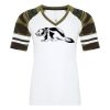 ATC&TRADE; EUROSPUN&REG; RING SPUN BASEBALL LADIES' TEE ATC0822L Thumbnail