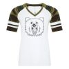 ATC&TRADE; EUROSPUN&REG; RING SPUN BASEBALL LADIES' TEE ATC0822L Thumbnail