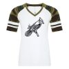 ATC&TRADE; EUROSPUN&REG; RING SPUN BASEBALL LADIES' TEE ATC0822L Thumbnail