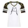ATC&TRADE; EUROSPUN&REG; RING SPUN BASEBALL LADIES' TEE ATC0822L Thumbnail