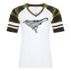 ATC&TRADE; EUROSPUN&REG; RING SPUN BASEBALL LADIES' TEE ATC0822L Thumbnail