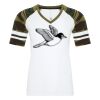 ATC&TRADE; EUROSPUN&REG; RING SPUN BASEBALL LADIES' TEE ATC0822L Thumbnail