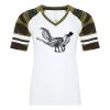 ATC&TRADE; EUROSPUN&REG; RING SPUN BASEBALL LADIES' TEE ATC0822L Thumbnail