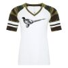 ATC&TRADE; EUROSPUN&REG; RING SPUN BASEBALL LADIES' TEE ATC0822L Thumbnail