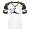 ATC&TRADE; EUROSPUN&REG; RING SPUN BASEBALL LADIES' TEE ATC0822L Thumbnail