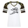ATC&TRADE; EUROSPUN&REG; RING SPUN BASEBALL LADIES' TEE ATC0822L Thumbnail