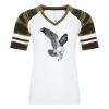 ATC&TRADE; EUROSPUN&REG; RING SPUN BASEBALL LADIES' TEE ATC0822L Thumbnail