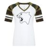 ATC&TRADE; EUROSPUN&REG; RING SPUN BASEBALL LADIES' TEE ATC0822L Thumbnail