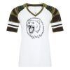 ATC&TRADE; EUROSPUN&REG; RING SPUN BASEBALL LADIES' TEE ATC0822L Thumbnail