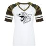 ATC&TRADE; EUROSPUN&REG; RING SPUN BASEBALL LADIES' TEE ATC0822L Thumbnail