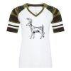 ATC&TRADE; EUROSPUN&REG; RING SPUN BASEBALL LADIES' TEE ATC0822L Thumbnail