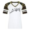 ATC&TRADE; EUROSPUN&REG; RING SPUN BASEBALL LADIES' TEE ATC0822L Thumbnail