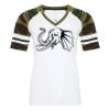 ATC&TRADE; EUROSPUN&REG; RING SPUN BASEBALL LADIES' TEE ATC0822L Thumbnail