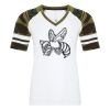 ATC&TRADE; EUROSPUN&REG; RING SPUN BASEBALL LADIES' TEE ATC0822L Thumbnail