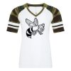 ATC&TRADE; EUROSPUN&REG; RING SPUN BASEBALL LADIES' TEE ATC0822L Thumbnail