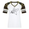 ATC&TRADE; EUROSPUN&REG; RING SPUN BASEBALL LADIES' TEE ATC0822L Thumbnail