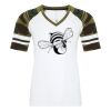 ATC&TRADE; EUROSPUN&REG; RING SPUN BASEBALL LADIES' TEE ATC0822L Thumbnail
