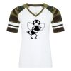 ATC&TRADE; EUROSPUN&REG; RING SPUN BASEBALL LADIES' TEE ATC0822L Thumbnail