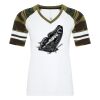 ATC&TRADE; EUROSPUN&REG; RING SPUN BASEBALL LADIES' TEE ATC0822L Thumbnail